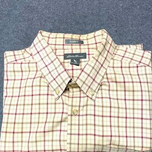 Classic Eddie Bauer lightweight flannel shirt